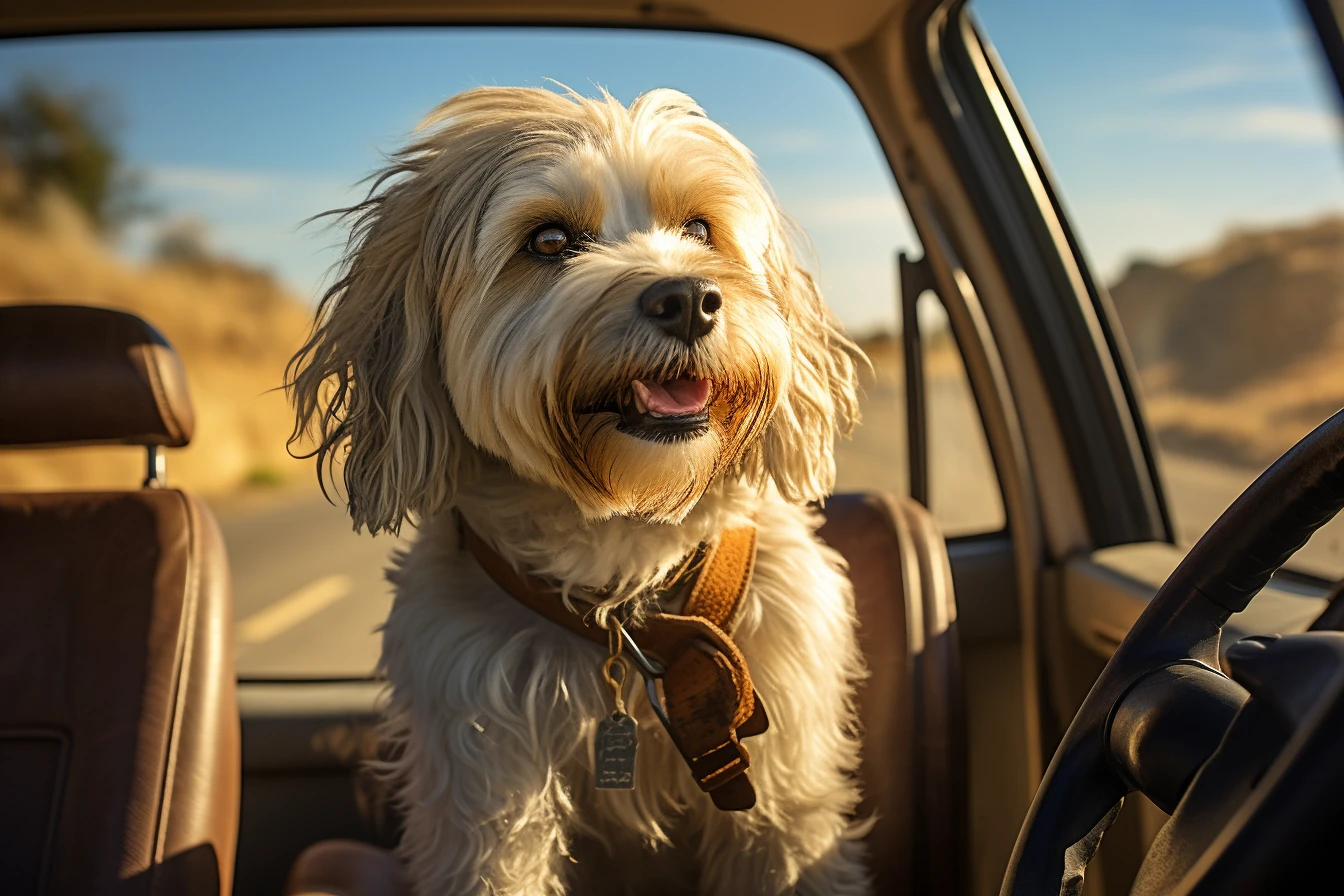 Nissan Frontier Dog Car Seat for Tibetan Terriers