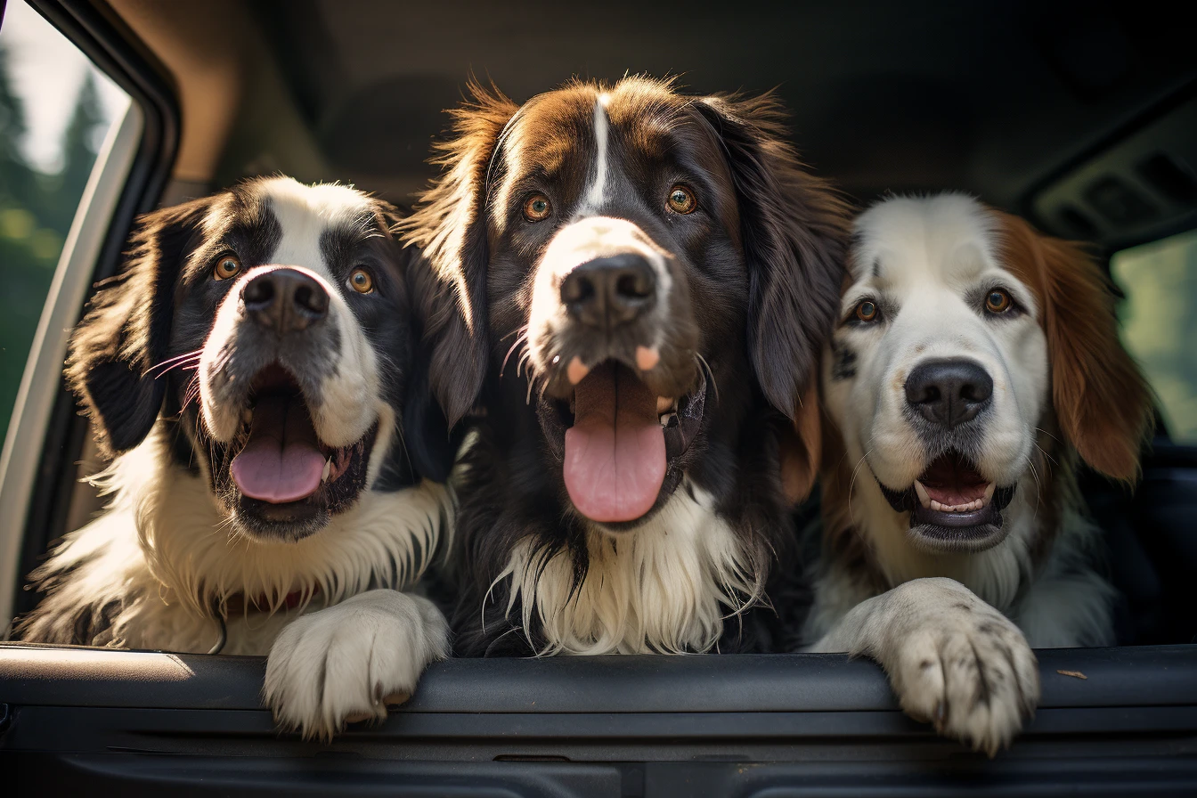 Honda CR-V Dog Car Seat Belt for St. Bernards